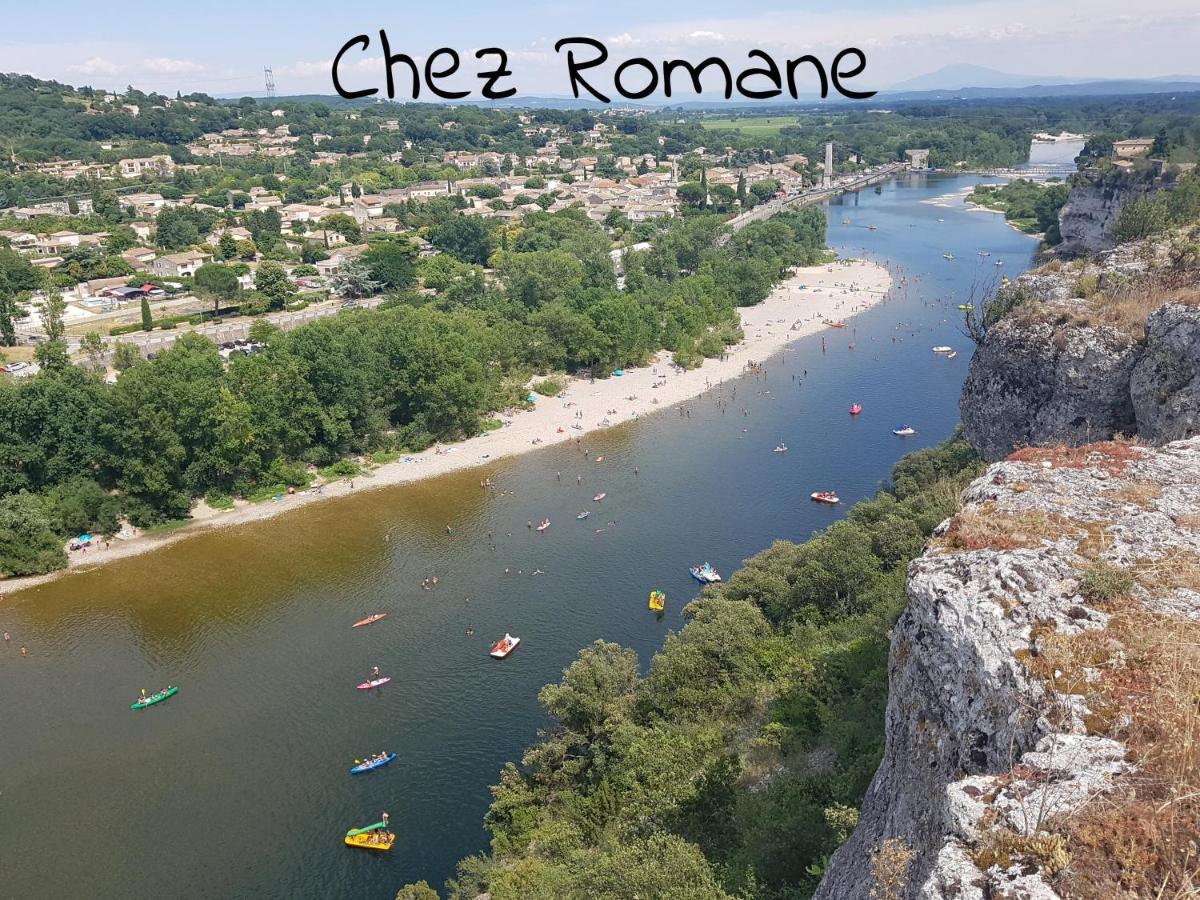 Bienvenue Chez Romane Aigueze Dış mekan fotoğraf